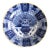 Antique 18th Century Delft Faience Peacock Charger For Sale