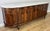 Vintage French Empire Carved Burr Inlay Sideboard with Marble Top For Sale - Image 18 of 18