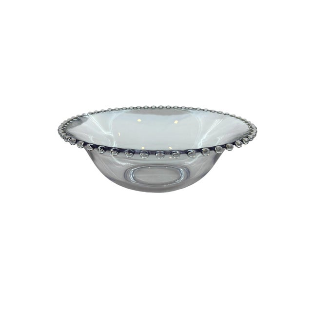 Mid-Century Modern Mid 20th Century Imperial Glass Candlewick 10" Serving Bowl For Sale - Image 3 of 8