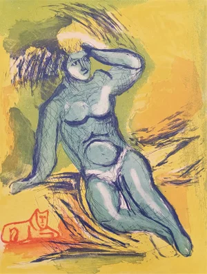 Sandro Chia, Mistero, 2001, Etching