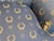 Textile Late 20th Century Pair of Charles Stewart Club Chairs Prussian Blue Napoleonic Tufted Fabric For Sale - Image 7 of 12