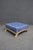 Louis XV Style Painted Ottoman With Blue Paisley Upholstery For Sale In Philadelphia - Image 6 of 8