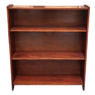 European Mid Century Modern Free Standing Walnut Bookcase / Shelving c.1960 For Sale