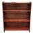 European Mid Century Modern Free Standing Walnut Bookcase / Shelving c.1960 For Sale