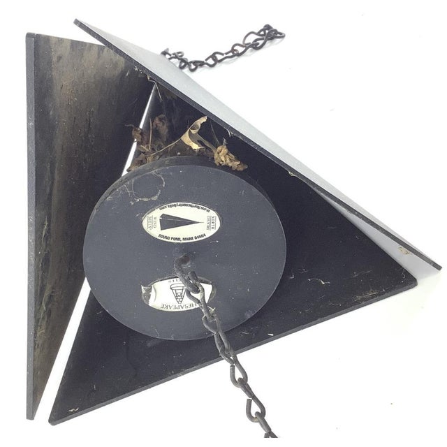 Set of Four Brutalist Wind Chimes by North Country Wind Bells For Sale - Image 4 of 4