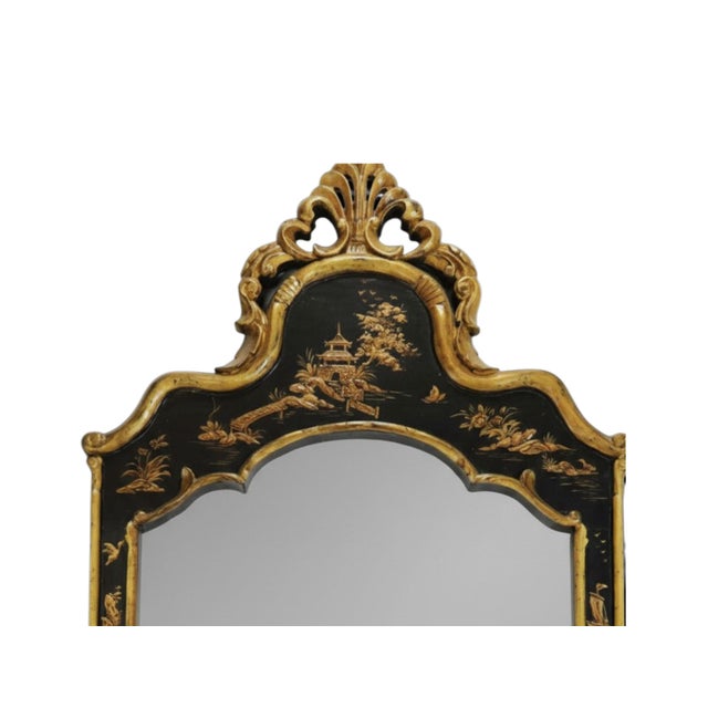 A fusion of luxurious French Rococo and mysterious Eastern aesthetics, this is not just a mirror, but a wall hanging...