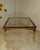 Lacor/TA square table for eight, designed by Fabrizio Smania in the 1970s for Studio Smania Interni. Made of steel, it...