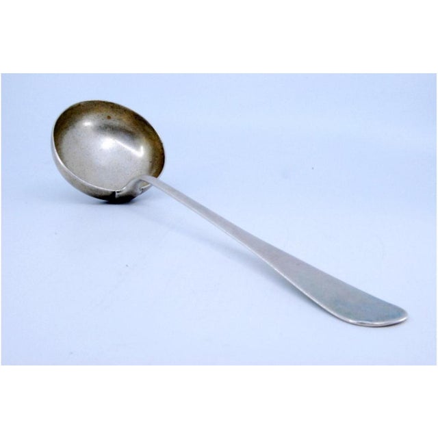 Soup Ladle in Silver For Sale - Image 9 of 10