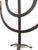 Brutalist Five-Branch Wrought Iron Candleholder, 1800s For Sale - Image 4 of 12