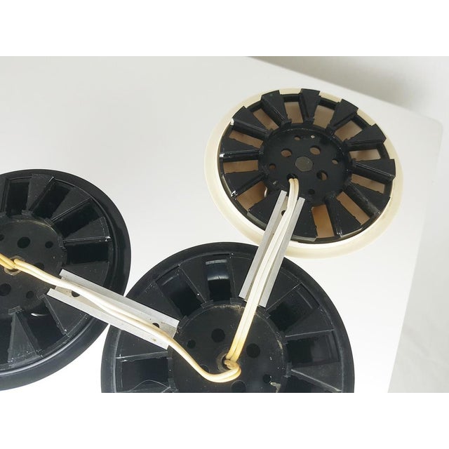 Black & Ivory Plastic Teti Wall Lamp by Vico Magistretti for Artemide, 1960s For Sale - Image 13 of 15