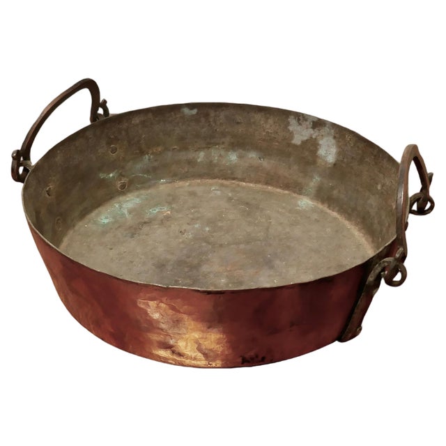 19th Century Copper Roasting Pan, 1800s For Sale