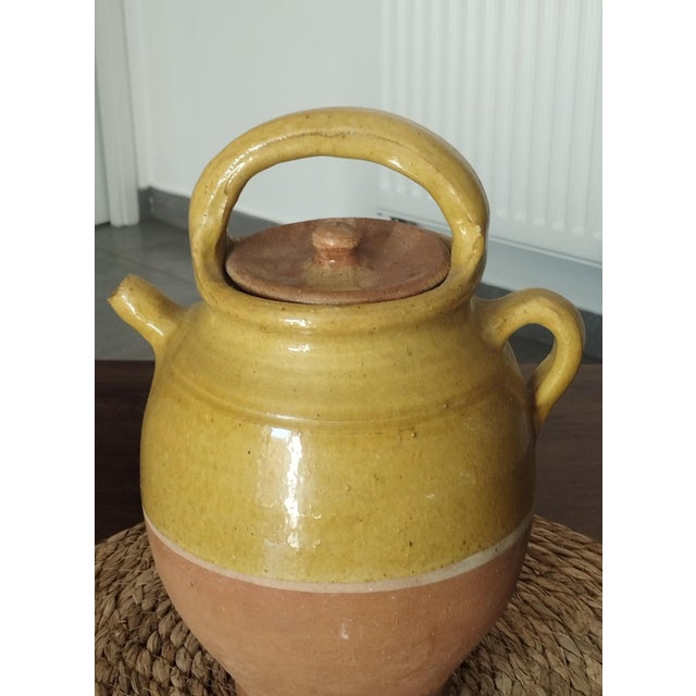 Antique Glazed Earthenware Jug, 1890s For Sale - Image 6 of 18