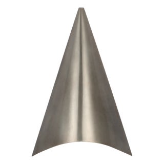 Kelly Wearstler for Visual Comfort Signature Piel 20" Indoor/Outdoor Wall Wash in Pewter For Sale