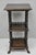 Biedermeier Antique American Empire Mahogany Carved Paw Foot 3 Tier Plant Stand Side Table For Sale - Image 3 of 15