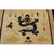 Beige 1900s Beige Ground Dragon and Foo Dog Chinese Lion Antique Peking Small Rug For Sale - Image 8 of 10