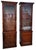 Traditional Late 19th and Early 20th C. Glazed Mahogany Library Cabinets - A Pair For Sale - Image 3 of 12