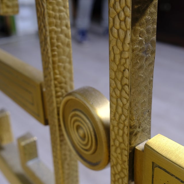 1970s Italian Brass Double Bed from the 1970s For Sale - Image 5 of 18
