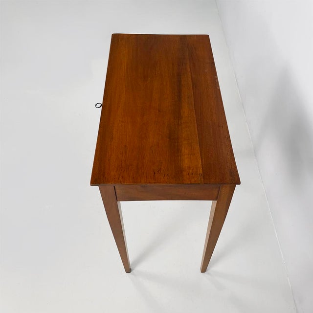 Italian Rectangular Wooden Desk with Drawer, 1750s For Sale - Image 5 of 18
