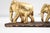 Elephant Family Golden Wisdom & Prosperity Totem For Sale - Image 10 of 12