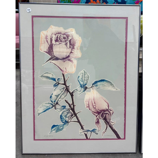 Original Signed Numbered Catherine O'Connor "Fresh Cuts I" and "Fresh Cuts II" Framed Prints. Original limited edition,...