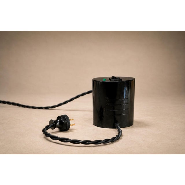 Metal Brazilian Modern "Sonata 3759" Table Lamp in Enameled Metal and Glass, Enrico Furio Dominici, 1970 For Sale - Image 7 of 16
