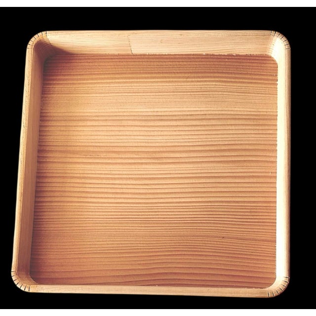 Made of Sugi (Japanese cedar), this simple yet handsome wood tray contains the pride of Japanese forestry and woodworking....
