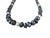 Vintage Black White Blue Grey 19.5" Long Freshwater Baroque Necklace Pearls For Sale - Image 10 of 11