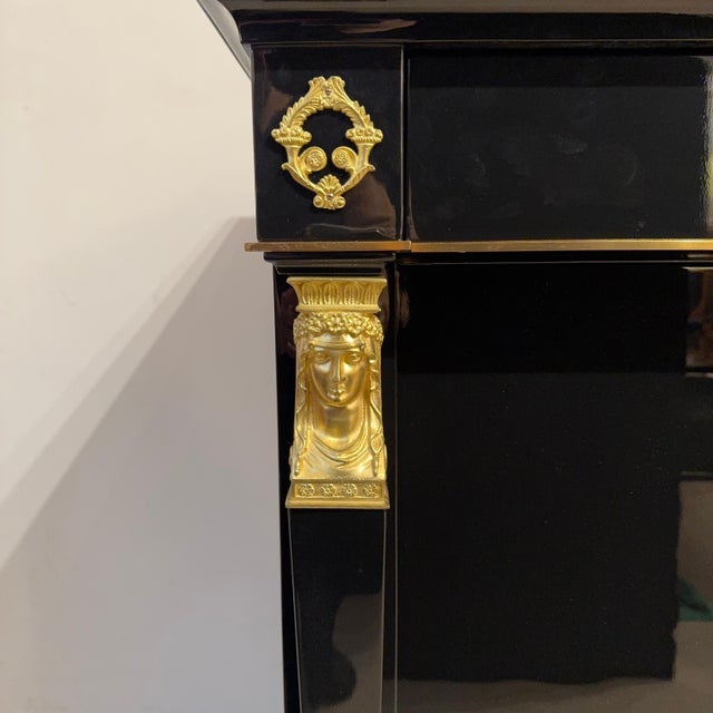 1930s Empire Inspired Four-Door Sideboard For Sale - Image 9 of 10