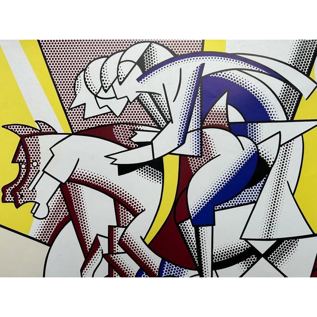 Roy Lichtenstein (1923-1997) The Red Horsemen, Los Angeles Olympic Games 1984, 1984 Original offset lithograph poster from...