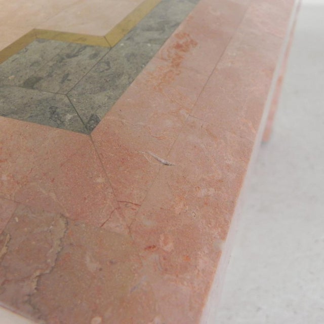 Marble Coffee Table by Robert Marcius for Casa Bique, 1980s For Sale - Image 13 of 18