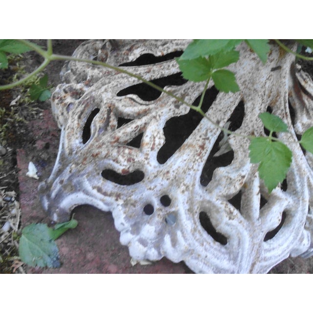 1990s Cast Iron Birdbath, 1990s For Sale - Image 5 of 17