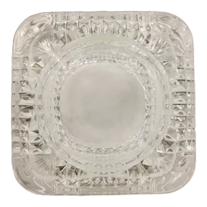 Crystal Multi Purpose Ashtray or Candle Holder