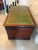 Antique Victorian Mahogany Freestanding Pedestal Kneehole Desk with Fitted Stationery Drawers and Writing Slides, 1850 For Sale - Image 13 of 18