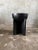 Blackened Mango Wood Stool with Semi-Circular Seat with Crossed Base For Sale - Image 15 of 18