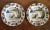 Delft 1765 - 1775 English London Delft Polychrome Pottery Plates - A Pair For Sale - Image 4 of 11