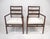 Mid-Century Modern t.h. Robsjohn Gibbings Ladder Back Arm Chairs For Sale - Image 3 of 16