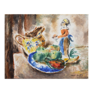 'Still Life' by Boris Deutsch, 1926, Carnegie, Biltmore, Legion of Honor, Los Angeles County Museum of Art, Works Progress Administration, Hollywood
