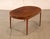 High Quality American Made Vintage Walnut Oval Top Extendable Dining Table, Includes Two Leaves