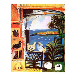 Picasso the Pigeons Giclee Numbered Edition For Sale