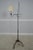 Early American Hand Crafted Wrought Iron Floor Lamp For Sale - Image 11 of 11