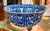 Chinoiserie Blue and White Maitland Style Floral Bowl For Sale - Image 3 of 6