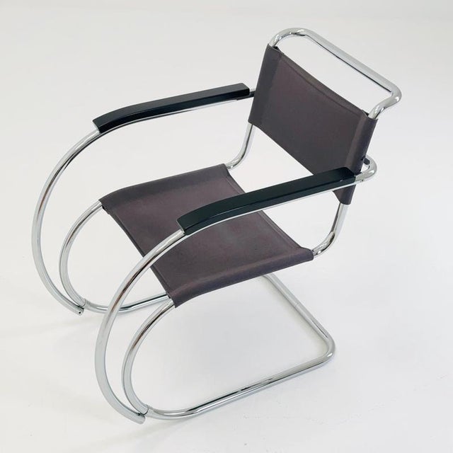 S533 MR20 Chair by Ludwig Mies Van Der Rohe for Thonet, 1980s For Sale - Image 15 of 18