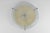 Large Round Murano Amber Sunbrust Flushmount attributed to Hillebrand, Germany, 1970s For Sale - Image 4 of 14
