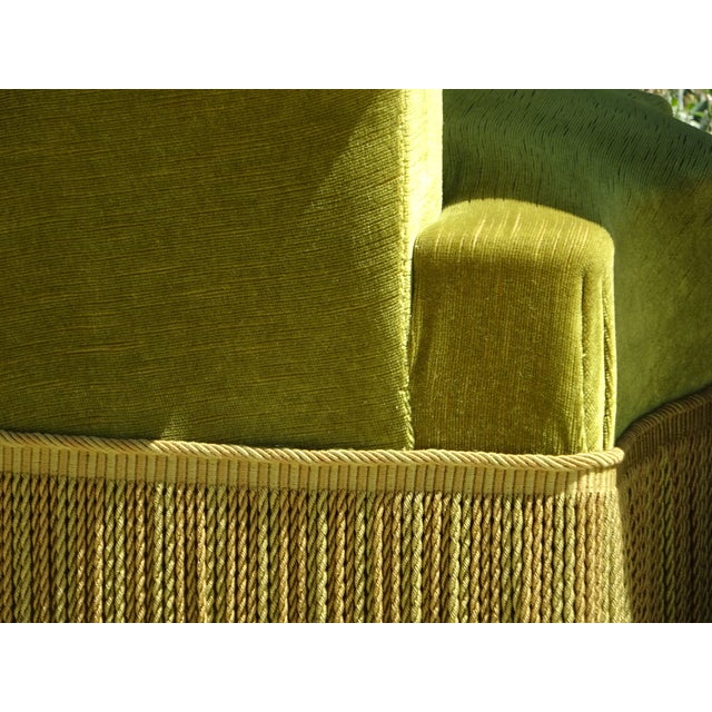 Green Velvet Toad Armchairs, 1950s, Set of 2 For Sale - Image 16 of 18