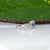 Tanzanite Estate Ring With Natural Diamond Accents: Solid 14k Gold, Round 5mm, Size 6.75 For Sale In Columbus - Image 6 of 8