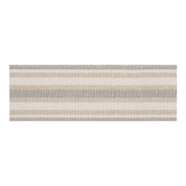 Sample - Schumacher Levant Tape in Stone For Sale