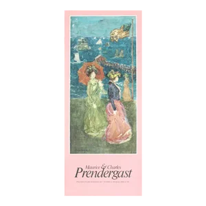 1975 Maurice and Charles Prendergast 'Williams College Museum of Art' Impressionism Pink,Multicolor USA Offset Lithograph