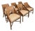 Late 20th Century Set of Six Barbara Barry for McGuire Cane Chairs For Sale