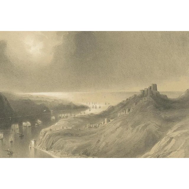 Provost, Anglo-French Fleet Entering the Black Sea from the Bosphorus, Crimean War, 1854, Print For Sale - Image 6 of 10