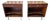 A Pair of Refinished Mid Century Modern Nightstands by John Stuart. Circa 1960s For Sale